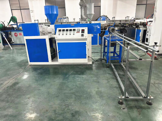 Труба воздуховода PU спирали медной проволоки гибкая делая машину