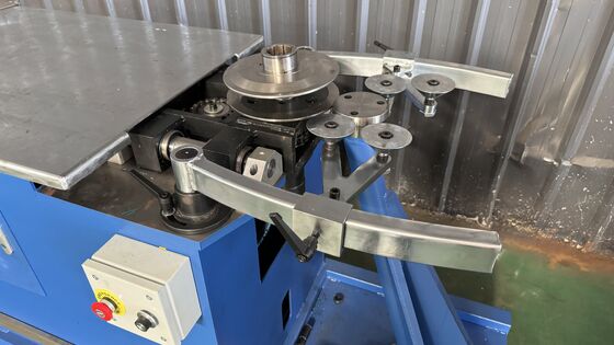 Машина для производства коленей с круглыми воздуховодами HVAC | Линия по производству сегментированных и гнутых локтей